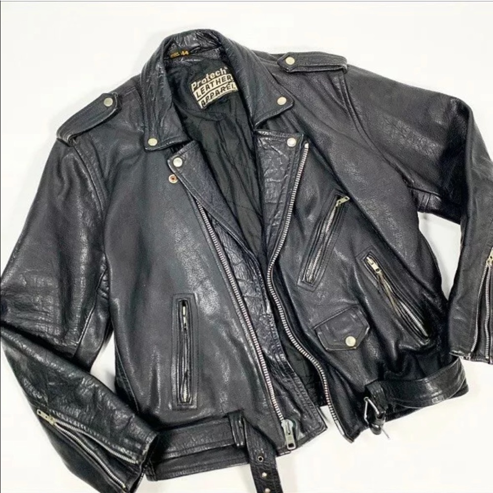 Protech leather apparel leather jacket